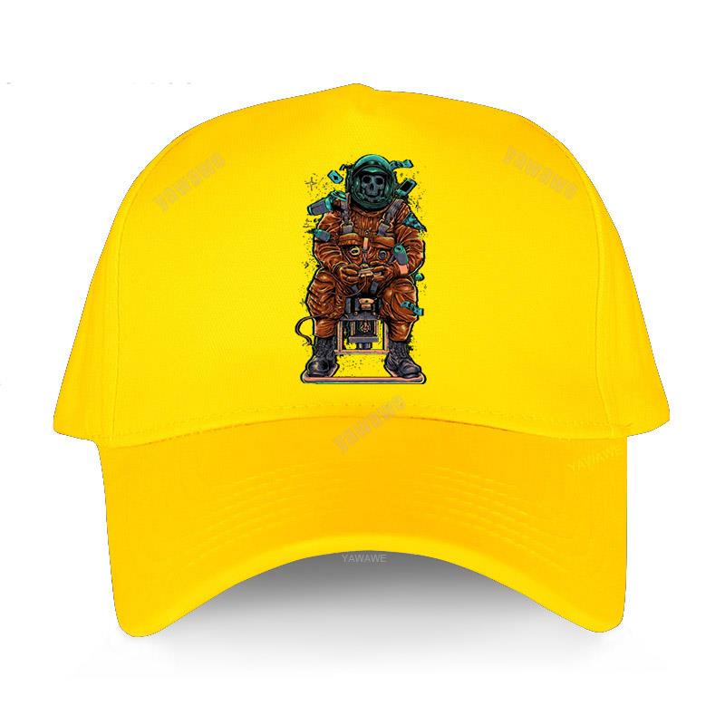 Последние хлопковые летние бейсболки для мужчин, Snapback Alone In Space Robot, шляпа Harajuku в стиле хип-хоп, женская кепка для взрослых yawawe, кепка для гольфа