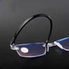 Диоптрии + 1,0 + 1,5 + 2,0 + 2,5 + 3,5 + 4,0 Безрамные очки для чтения с анти-синим светом для женщин и мужчин, женские очки для пресбиопии, оправы