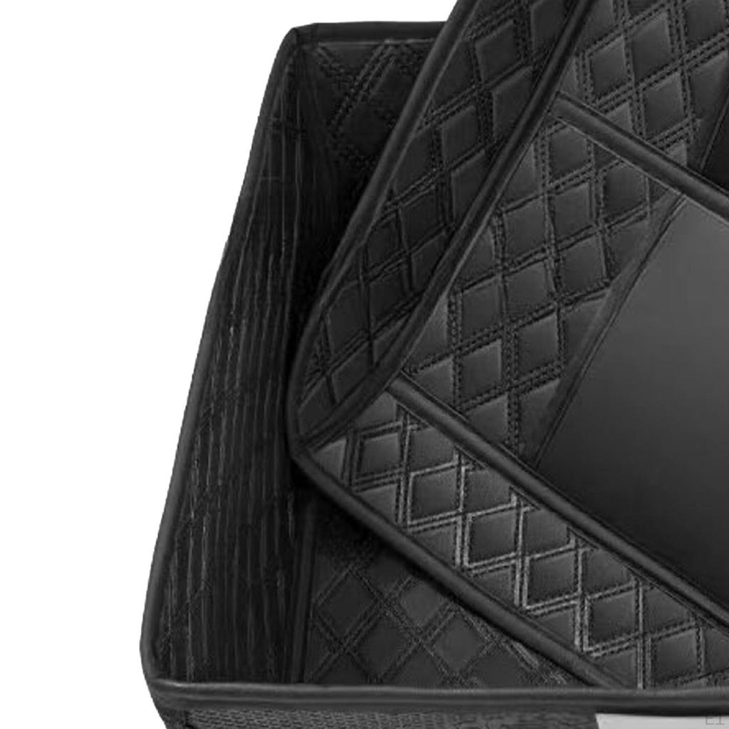 Мотоциклетная задняя хвостовая верхняя кофр-подкладка для кофра Защита кофра Замена ПУ с двумя карманами Портативная