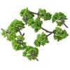 Макеты Модели Деревья Железная дорога Искусственные Диорама 10 шт. Расходные материалы Зеленая Смола