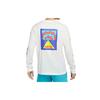 Men's Nike Dri-FIT A.I.R. Running Training Sports Long Sleeves Sail White T-Shirt CW0942-133