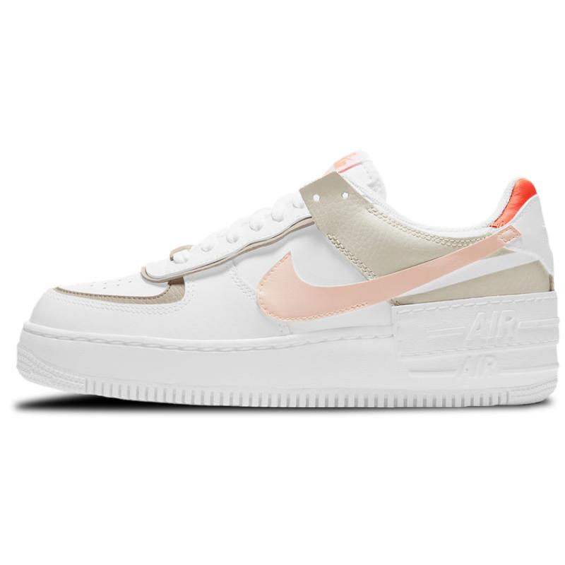 Nike Air Force 1 Low Shadow 'White Bright Mango' Women's Sneakers DH3896-100