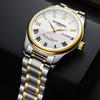 Carnival Brand Luxury Watches for Man Fashion Waterproof Men's Gold Silver Calendar Automatic Mechanical Wristwatch Reloj Hombre