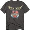 Bon Jovi Unisex Adult Dagger Heart T-Shirt