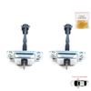 BDP1694-1 2 Pieces Front Door Hinge Brake Stop Check Assy Limiter Strap for Hyundai i10 Grand i10 MK2 II IA BA 2013-2022 79380B4000 79390B4000