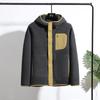 Спортивная куртка Polar Fleece для мужчин и женщин, ветрозащитная, теплая, утолщенная, из овчины, подходящая по цвету куртка