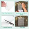 10cm Window Screen Repair Tape Fiberglass Screen Tape Mesh Repair Adhesive Screen Patch Repair Kit for Window or Doors Screen