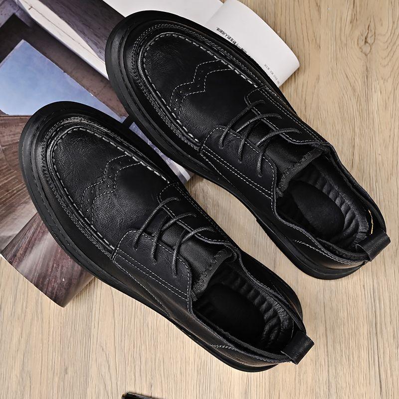 Кожаная обувь мужская повседневная кожаная обувь