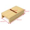 1pc Wooden Beveler Planer Sharp Blade Soap Candle Mold Cutter Craft Making Tool