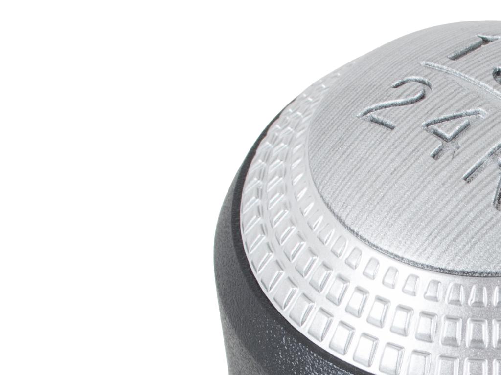 Hyundai Getz 02-10 Gear Shift Knob BLACK + GREY + SILVER 5 SPEED