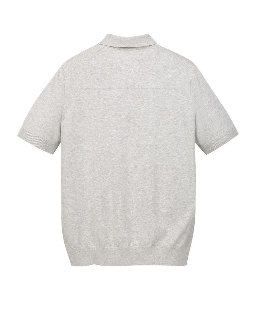 Jilseutyueoteunyuyogmaen Silky Collar Knit - Gray (Jnsw6B303G2)