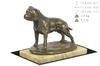 Staffordshire Bull Terrier, Staffy III - dog figurine, dog silhouette figurine, trophy for Art-Dog dog show exhibition