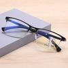 Multifocal Progressive Reading Glasses Office Computer Anti Blue Light Eyeglasses with Presbyopic Lens Eyewears Metal Frame