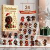 24-Day Advent Calendar 2026 Acrylic 2D Flat Animals Mini Figurines  Home Festive Display