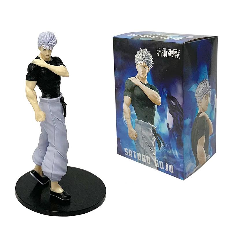 3 шт. Аниме-фигурка Jujutsu Kaisen ПРОБУЖДЕНИЕ Сатору Годжо ПВХ Коллекционная модель Игрушки Дети Дети Подарки на день рождения Рождество
