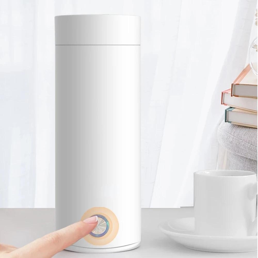 Портативный чайник для сохранения тепла, автоматический домашний дорожный общежитие, студенческое маленькое электрическое отопление, чашка с открытой водой, электрическая чашка