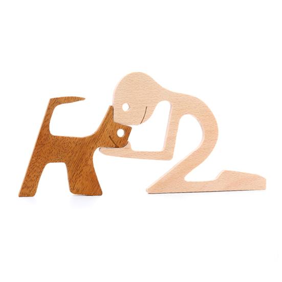 Пазл с именем семьи, милые статуи, любящие домашних животных, семейное единство, сувенир, украшение дома, деревянные головоломки, украшения