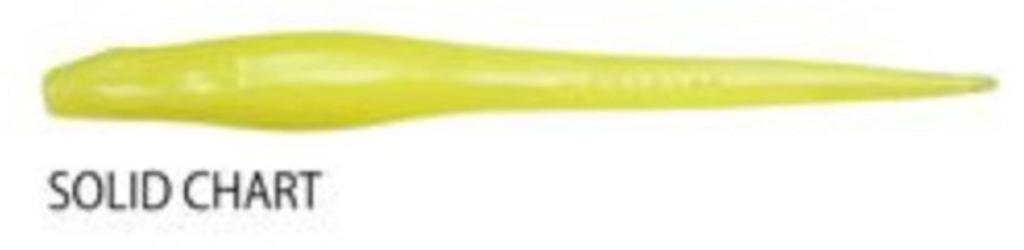 Megabass Мягкая приманка Hazedong 5 дюймов Сплошной Шартрез (0824)