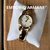 Б/у золотые женские часы EMPORIO ARMANI