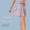 Юбка для йоги Lulu Sports женская плиссированная с высокой талией и встроенными быстросохнущими шортами