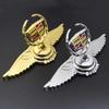AAEI1 Gold/Sliver 3D Metal Car Front Hood Emblem Cover Bonnet Badge Sticker for Cadillac ATS BLS CT5 EXT SLS SRX XT4 XT6 XTS XLR DTS