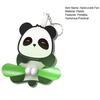 Hand-Crank Fan Cartoon Handheld Fan Cute Animal Shapes Portable Pocket Fan for Picnics Living Rooms Travel