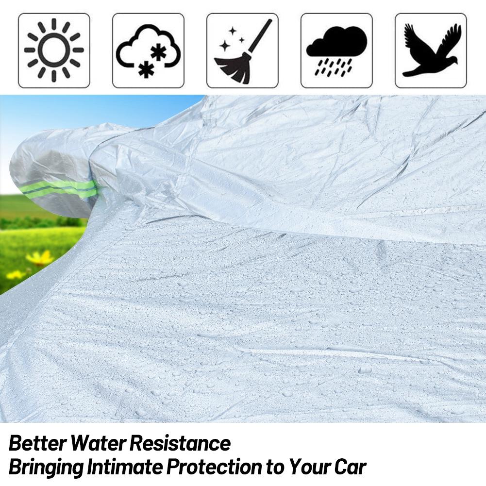 Чехол для пикапа UTE подходит для Toyota Tacoma/Hilux Vigo/Rero, водонепроницаемый чехол для всего кузова автомобиля, защита от дождя и снега в любую погоду