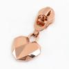 Meetee 5-50 шт. 5# Нейлоновый пуллер для молнии Одежда Сумки Молнии Ремонт Слайдер для пластиковых молний Сердце Головка молнии Ручка Швейная фурнитура