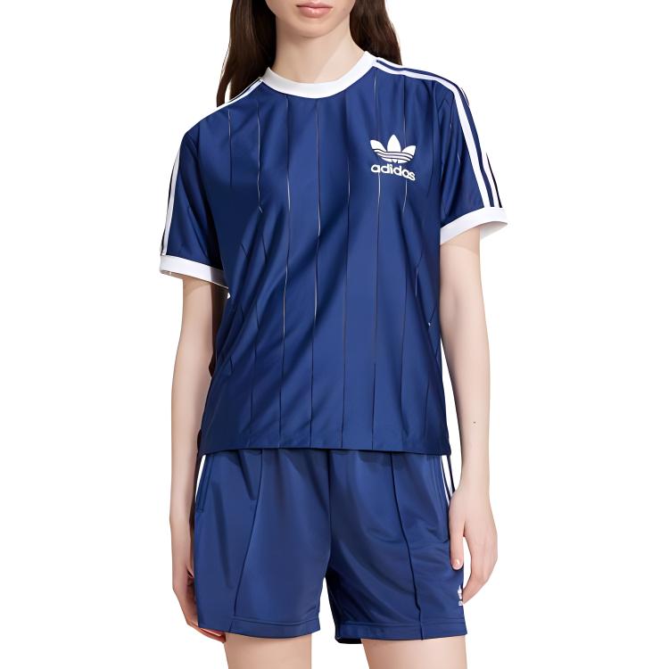 adidas Оригинальная футболка Adicolor с 3 полосками и полосками IY7228