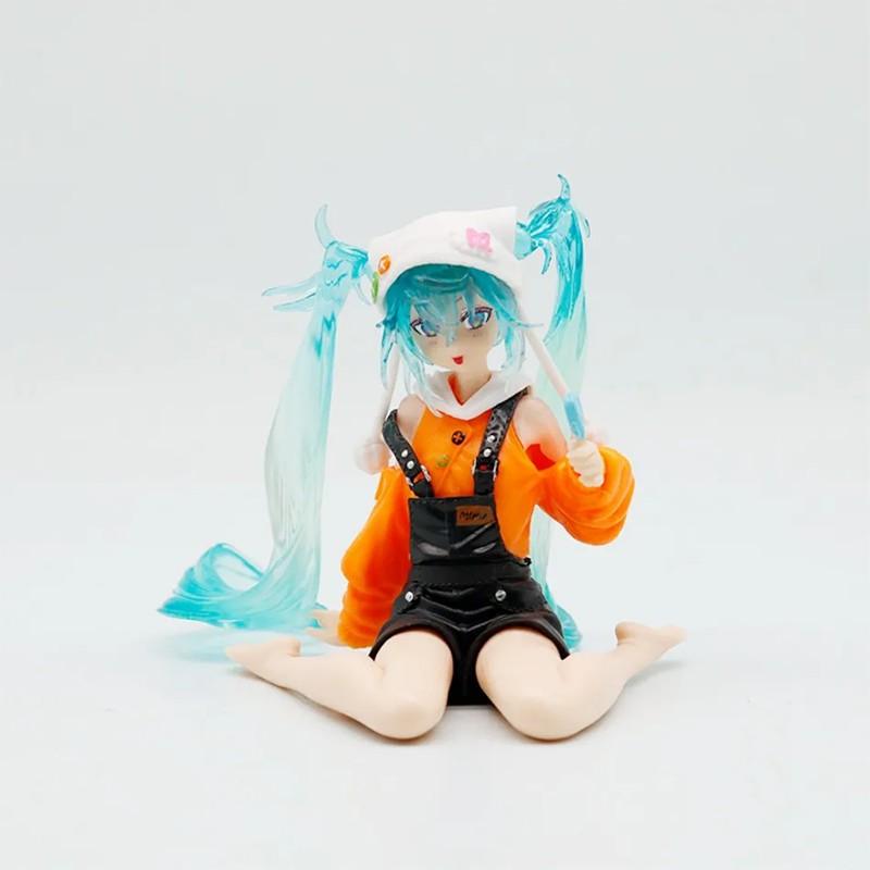 4.33-7.87 Inch Hatsune Miku Anime Action Figures Noodles Stopper Model Figure Toys Collectible Gift For Toys Hobbies Children
