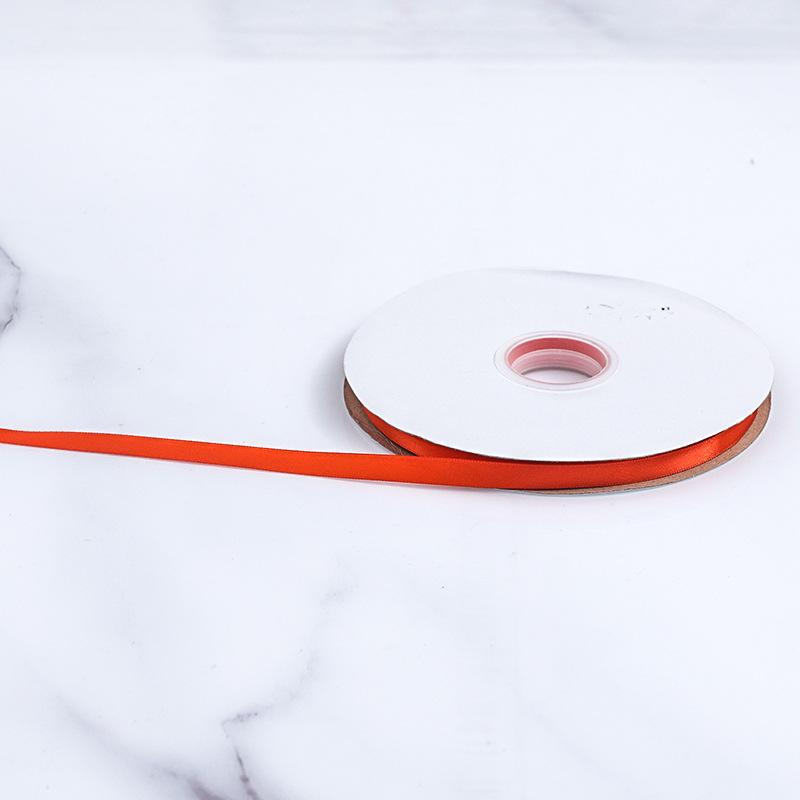 DIY Handmade Decorative Embellishments Romantic and Cozy 1.5cm Polyester Ribbon Tie Flower Cake Box Ribbon Colorful Ribbon Bow Hairpin Satin Ribbon