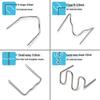 Plastic Welding Staples Kit for Car Bumper Repair
