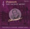 CD CLAUDIO MONTEVERDI - THE KING'S CON - The Sacred Music - 4 CDA67519 Hyperion 2005 Europe Classical Used