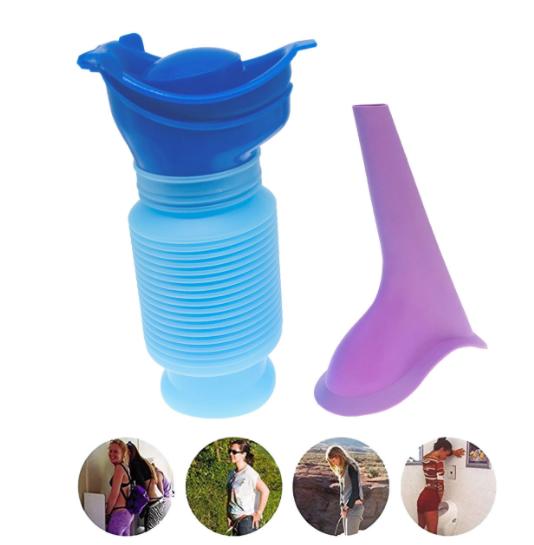 Портативный писсуар для взрослых, 750 мл, для отдыха на природе, для кемпинга, высокое качество, для путешествий, для мочи в автомобиле, для мочеиспускания, мягкий туалет, для помощи в моче, для мужчин, туалет