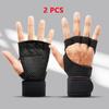 2 шт. Нескользящие перчатки для спортзала, мужские и женские перчатки для тренировок, перчатки для тяжелой атлетики