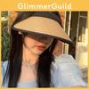 Womens Elegant Widebrim Straw Hat For Sun Protection And Uv Shield