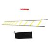 Adjustable Agility Training Ladder Yellow Rungs Speed Ladder Agility Training Obstacle Rope