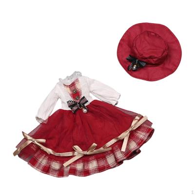 1/6 BJD Кукольный наряд с аксессуарами для детей, одевай и создавай своих собственных кукол 11.81''