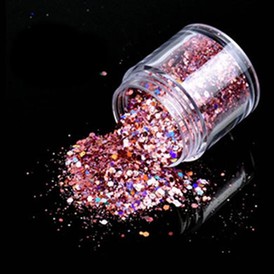 10g Nail Art Glitter Powder Holographic Sequins Manicure DIY Tools Laser Pigment