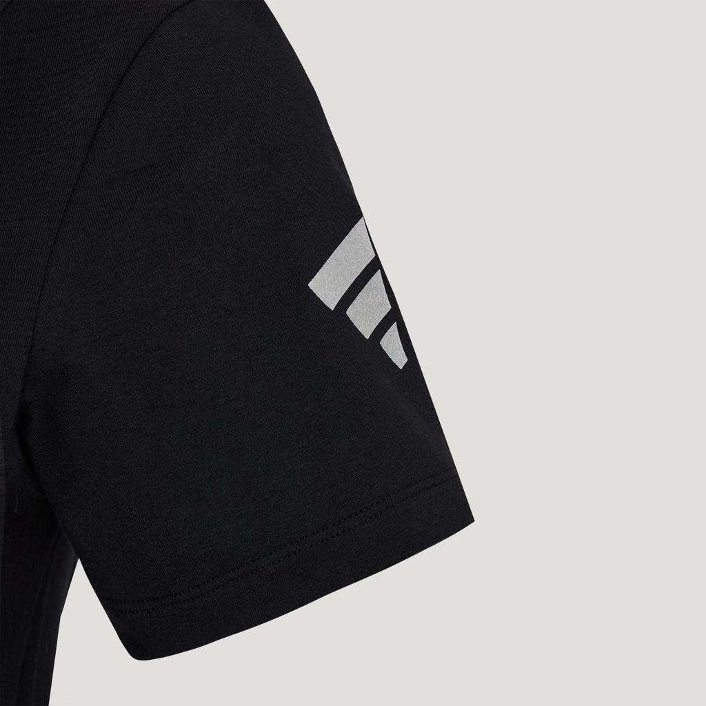 adidas Футболки женские черные с круглым вырезом KZ5446