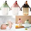 Leak-proof Toddler Water Bottle Portable Toddler Feeding Sippy Cup Baby Straw Drinking Cup Milk