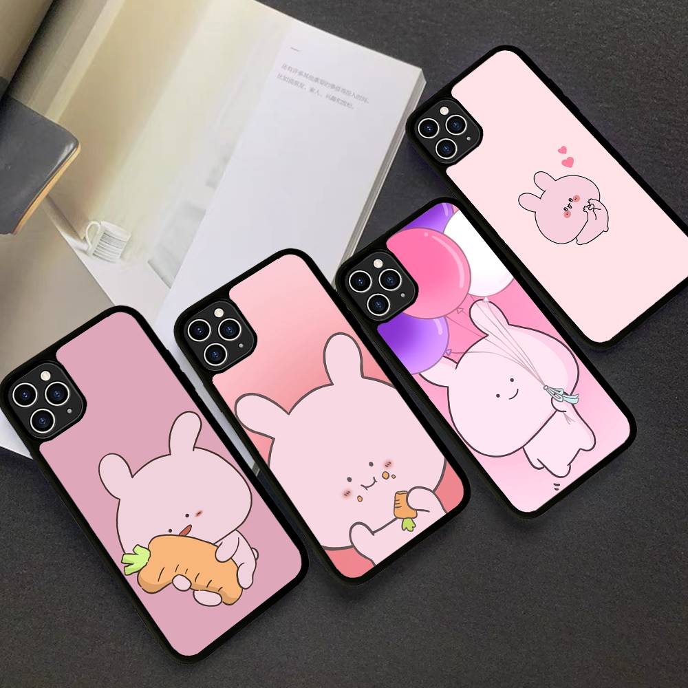 Asamimichaan Asleep Cute Asamimi PC+TPU Protective Phone Case For IPhone 17 16 Pro Max 15 Plus 14 13 12 11 Cover