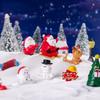 1PC Creativity DIY Resin Ornaments Micro Landscape Gift Mini Accessories Christmas Decorations Adorn