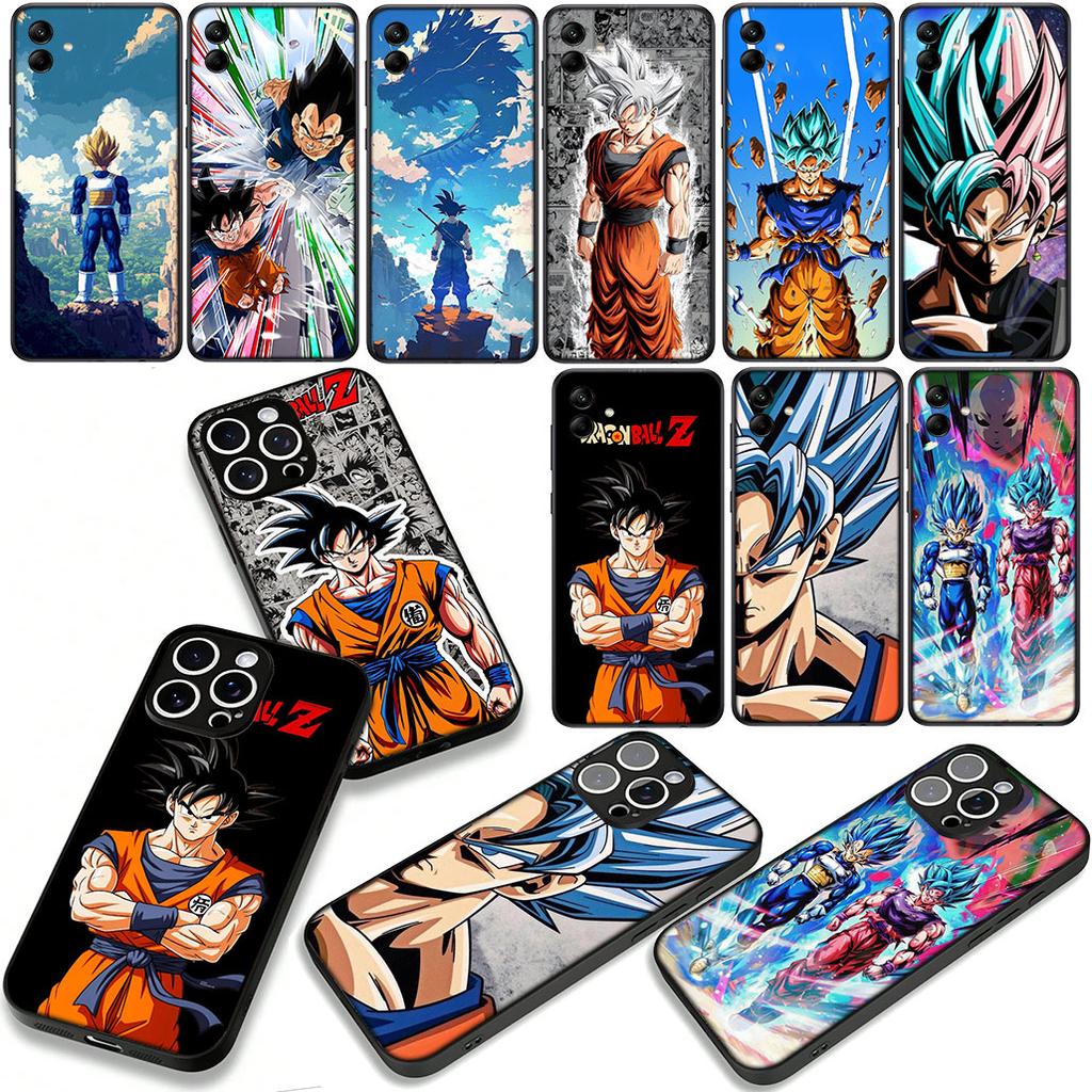 for Motorola Moto G54 G05 G24 G85 G15 G57 G86 Power Edge 50 30 Ultra Fusion neo Pro Case Vegeta Dragon Gokus Ball DragonBalls