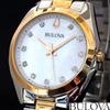 Б/у [Noble] BULOVA/Булова/Женские часы/С бриллиантами/Красивые/Для женщин