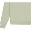 Fear of God Essentials Мужская футболка-поло с длинным рукавом SS22 с бархатным логотипом, цвет морской пены, серо-зеленый, FOG-SS22-182
