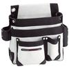 Prostar Kojiro Tool Holder Nail Bag, White, KW-701-W
