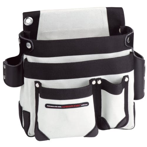 Prostar Kojiro Tool Holder Nail Bag, White, KW-701-W