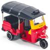 Diecast Construction Alloy Tricycle Retro Design Three Wheeled Motorcycle  Kids Toys