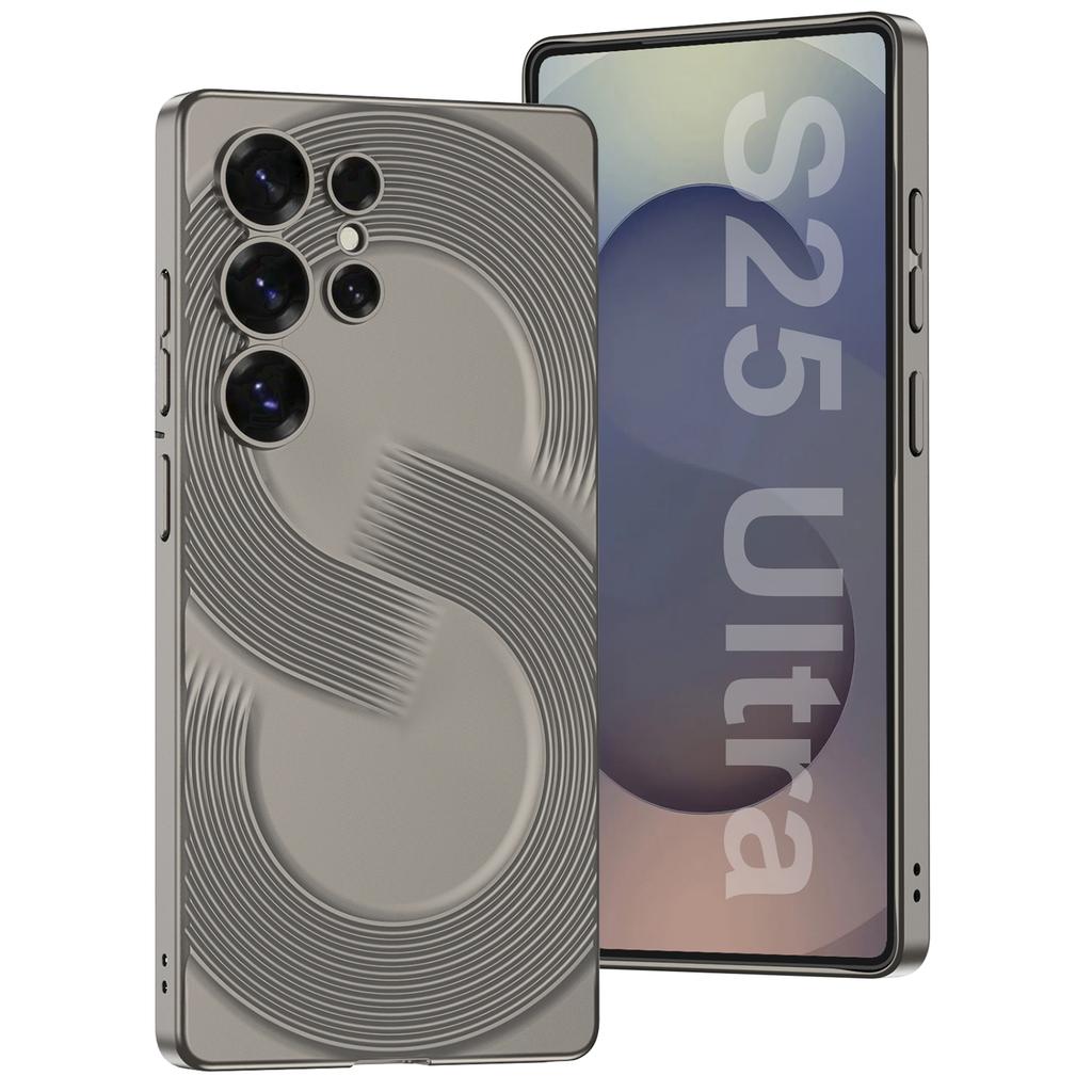 Для Samsung Galaxy S25 Ultra Чехол Твердый ПК Ультратонкий Задняя крышка телефона S-образный дизайн